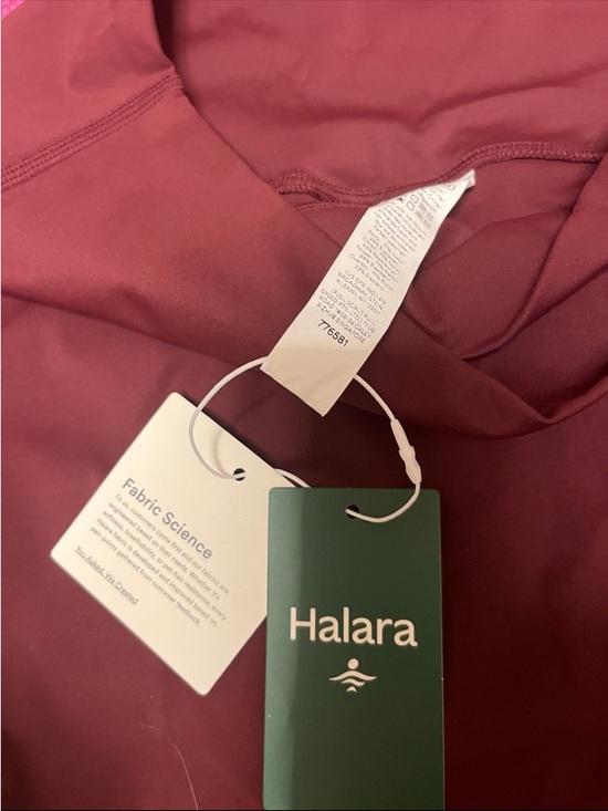 HALARA Women's Mini Skort - Burgundy - Picture 4 of 5